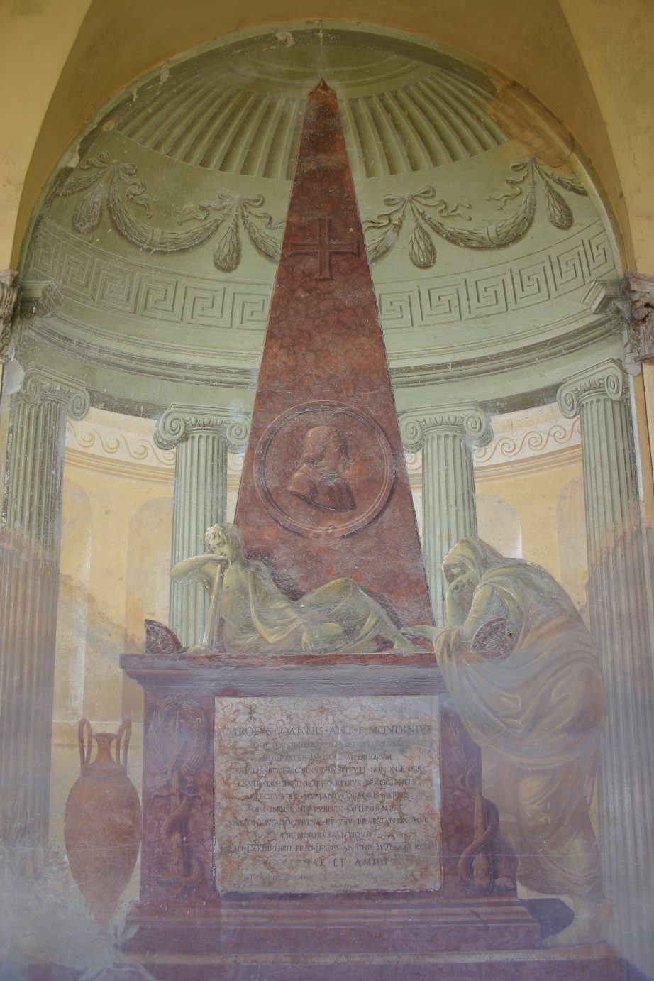 Carlo Mondini's tomb, Certosa Cemetery, Bologna - 02.JPG